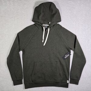 Rhone Heritage Hoodie Mens Medium Green Heather Sweatshirt Pullover Midweight M